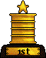 1st Barrel Racing ribbon