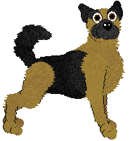 German Shepherd Dog - Faerie Barn Dance