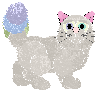 Tangle's Big Fluffy Girl — “Pastel Prism”